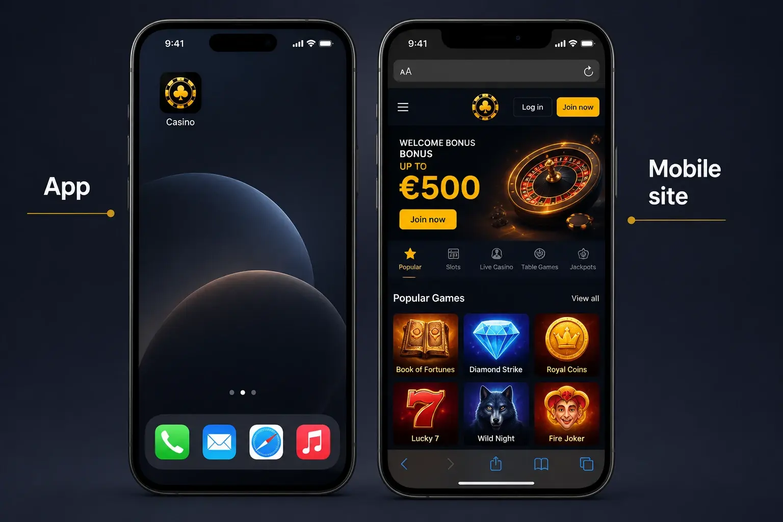 LeoVegas iOS and iPhone