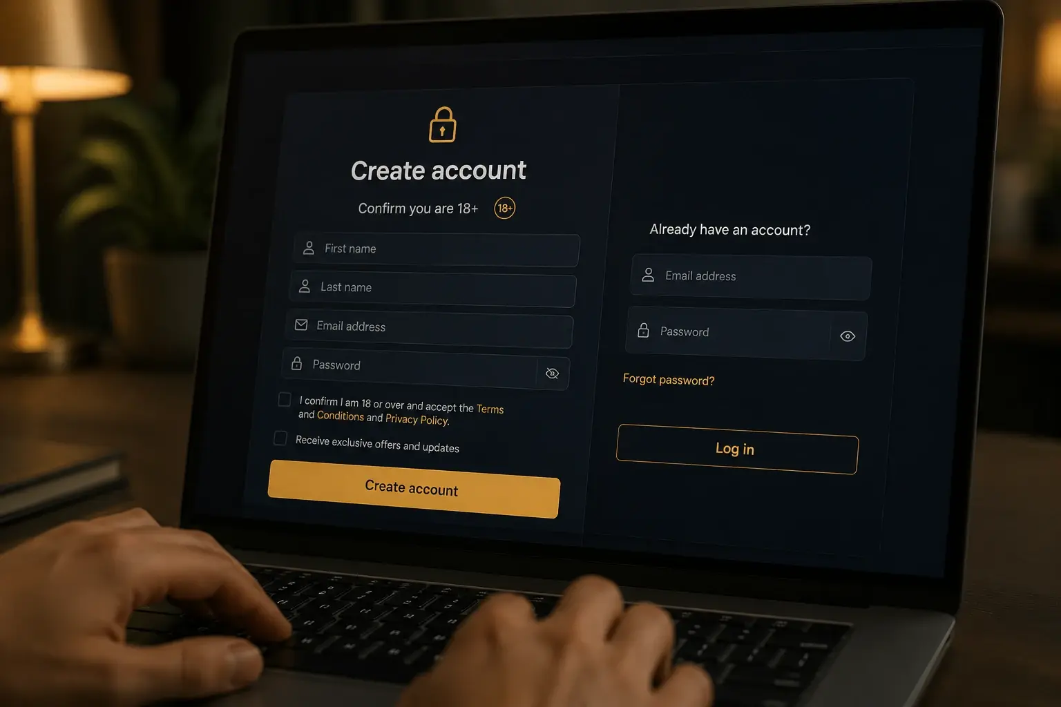 Registration and Account Access
